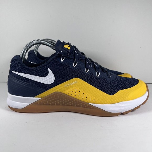 Nike | Shoes | Nike Metcon Dsx Michigan Wolverines Athletic Shoes Men Size 8 9221542 | Poshmark